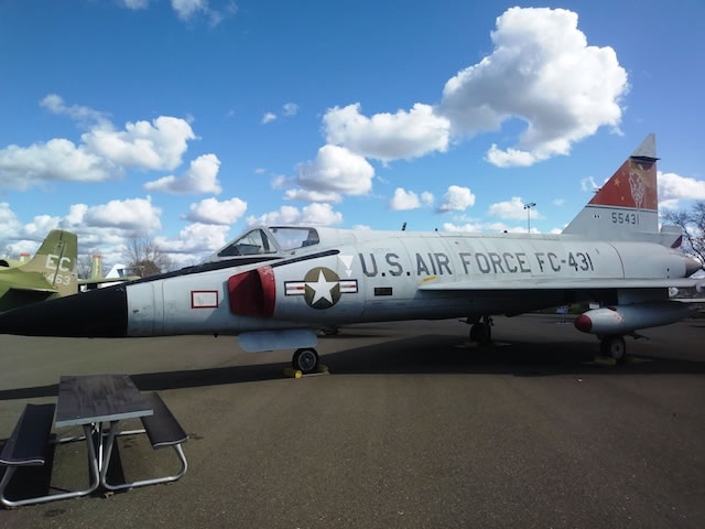 F-102A Delta Dagger at the Aerospace Museum of California, Sacramento, CA